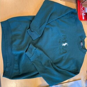 Vintage Polo by Ralph Lauren Men's Green Sweater
